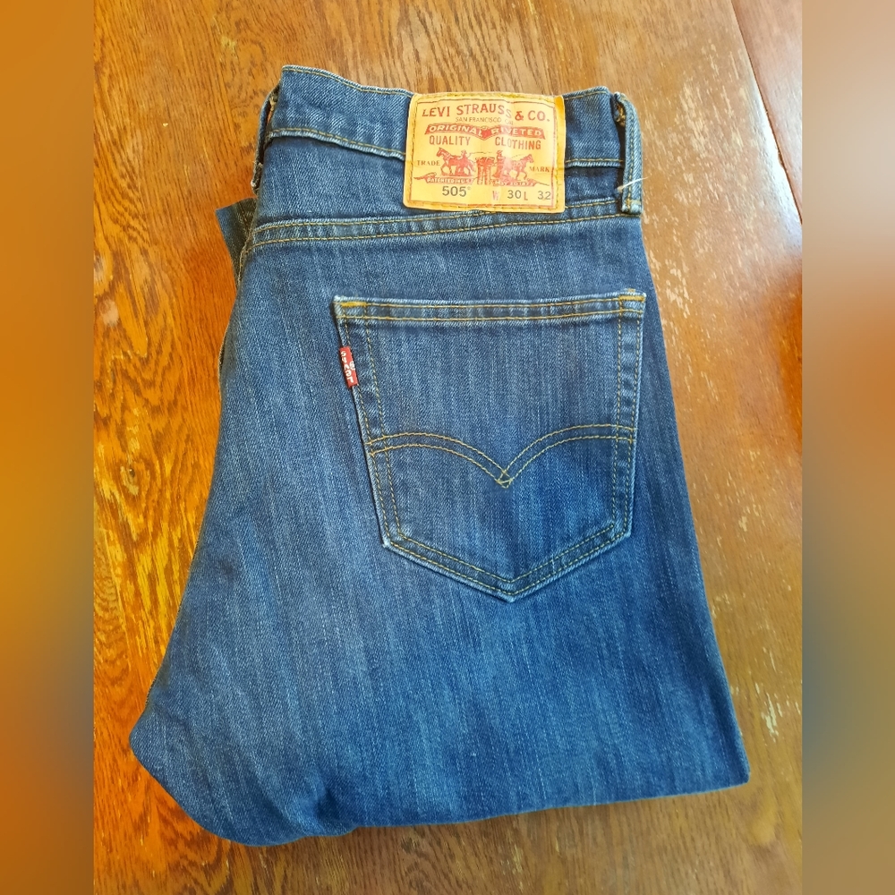 Levi Strauss Men's 505 Blue Jeans Size 30×32